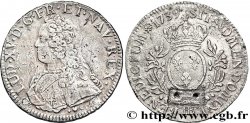 LOUIS XV DIT LE BIEN AIMÉ Écu aux branches d&nbsp;olivier, buste habillé 1739 Strasbourg TB