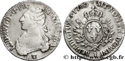 LOUIS XVI Écu aux branches d&nbsp;olivier 1780 Limoges TB+