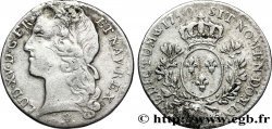 LOUIS XV  THE WELL-BELOVED  Dixième d écu aux branches d’olivier, tête ceinte d’un bandeau 1740 Dijon