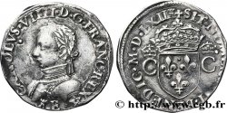 CHARLES IX Teston, 2e type 1562 Tours