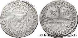 HENRI IV LE GRAND Douzain aux deux H, 2e type 1596 Riom
