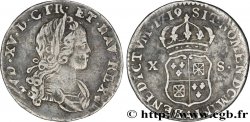 LOUIS XV  THE WELL-BELOVED  X sols de Navarre 1719 Paris