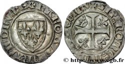 CHARLES VI LE FOU OU LE BIEN AIMÉ Blanc dit &nbsp;guénar&nbsp; n.d. Saint-Pourçain TB+