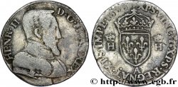 HENRI II Teston à la tête nue, 1er type 1553 Paris