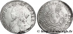 LOUIS XV DIT LE BIEN AIMÉ Écu aux branches d&nbsp;olivier, buste habillé 1726 Bordeaux TB+
