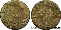 HENRI IV LE GRAND Double tournois, 2e type de Paris (légende française) 1610 Paris, Moulin des Étuves