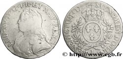 LOUIS XV DIT LE BIEN AIMÉ Écu aux branches d olivier, buste habillé 1726 Limoges