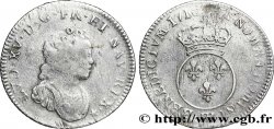 LOUIS XV DIT LE BIEN AIMÉ Dixième d écu dit  vertugadin  1716 Strasbourg