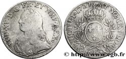 LOUIS XV DIT LE BIEN AIMÉ Écu aux branches d olivier, buste habillé 1727 Tours