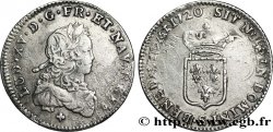LOUIS XV DIT LE BIEN AIMÉ Sixième d écu de France 1720 Reims