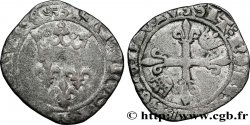 MONNAYAGE DU DUC DE BOURGOGNE AU NOM DE CHARLES VI LE FOU OU LE BIEN AIMÉ Gros dit &nbsp;florette&nbsp; n.d. Dijon