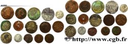 LOTES Quinze monnaies royales, états et métaux divers n.d. 