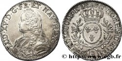 LOUIS XV DIT LE BIEN AIMÉ Écu aux branches d&nbsp;olivier, buste habillé 1728 Tours TTB+