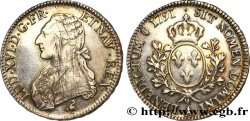 LOUIS XVI Écu aux branches d&nbsp;olivier 1791 Paris TTB