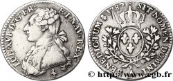 LOUIS XVI Cinquième d&nbsp;écu aux branches d&nbsp;olivier 1782 Paris TB+