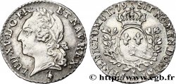 LOUIS XVI Vingtième d&nbsp;écu aux branches d&nbsp;olivier, buste lauré 1779 Paris TTB+
