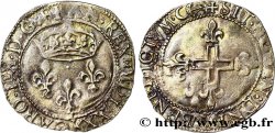 CHARLES IX Double sol parisis, 1er type 1570 Bordeaux TTB+