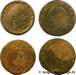 LOUIS XVI Sols dits  à l écu , lot de 20 ex. 1785-1788 