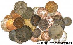 LOTS Quarante monnaies royales, états et métaux divers n.d. 