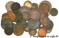 LOTS Quarante monnaies royales, états et métaux divers n.d. 