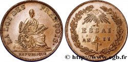 LA CONVENTION Essai de 2 sols ou du Décime de Bernier 1794 Paris