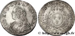 LOUIS XV  THE WELL-BELOVED  Écu aux branches d olivier, buste habillé 1726 Toulouse
