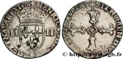 HENRI IV LE GRAND Quart d écu, écu de face, 2e type, écu de face 1603 Aix-en-Provence