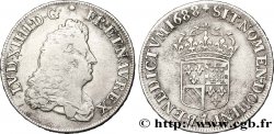 LOUIS XIV LE GRAND OU LE ROI SOLEIL Quart d écu de Flandre 1688 Lille