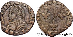 HENRI III Double tournois, 2e type de Bayonne 1580 Bayonne