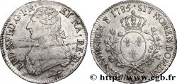 LOUIS XVI Écu aux branches d&nbsp;olivier 1785 Pau