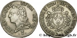 LOUIS XV DIT LE BIEN AIMÉ Écu aux branches d’olivier, buste lauré 1774 Pau TTB/TTB+