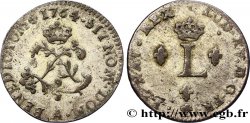 LOUIS XV DIT LE BIEN AIMÉ Double sol de billon 1764 Paris