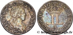 LOUIS XV  THE WELL-BELOVED  Livre d argent dite  de la Compagnie des Indes  1720 Paris