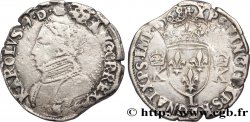 CHARLES IX Teston, 4e type 1568 Bayonne TB+/TTB