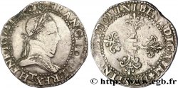 HENRY III Franc au col plat 1576 Nantes