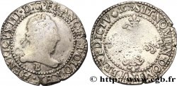 HENRY III Franc au col plat 1579 Rouen