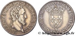 HENRY II Teston à la tête laurée, fabriqué au moulin 1553 Paris, Moulin des Étuves q.SPL