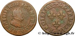 HENRI IV LE GRAND Double tournois, légende française 1600 Paris, Moulin des Étuves