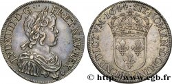 LOUIS XIV  THE SUN KING  Demi-écu, portrait à la mèche courte 1644 Paris, Monnaie du Louvre