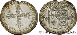 LOUIS XIII  Huitième d écu de Béarn 1643 Morlaàs