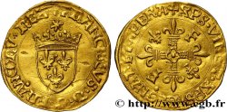 FRANCOIS I Demi-écu d or au soleil, 5e type 21/07/1519 Rouen