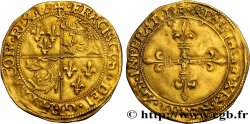 FRANCOIS I Écu d or au soleil du Dauphiné, 1er type n.d. Romans
