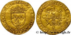 FRANCOIS I Écu d or au soleil à la petite croix 25/09/1540 Bayonne