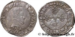 HENRY III Franc au col plat, fauté avec FRANCR 1578 Bayonne