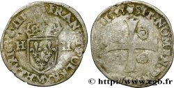 LIGUE. COINAGE AT THE NAME OF HENRY III Douzain aux deux H, 1er type 1593 Toulouse