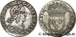 LOUIS XIII LE JUSTE Quart d&nbsp;écu, buste drapé et cuirassé (2e buste de Jean Warin) 1643 Paris, Monnaie de Matignon TTB+/SUP