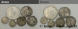 LOTTE Lot de 6 monnaies royales en argent n.d. s.l.