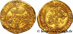 FRANÇOIS IER LE RESTAURATEUR DES LETTRES Écu d&nbsp;or aux salamandres couronnées n.d. Toulouse TTB+