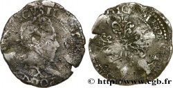 HENRI III Demi-franc au col plat 1587 Amiens