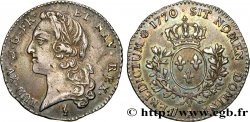 LOUIS XV DIT LE BIEN AIMÉ Cinquième d’écu aux branches d’olivier, tête ceinte d’un bandeau 1770 Paris TTB/TTB+